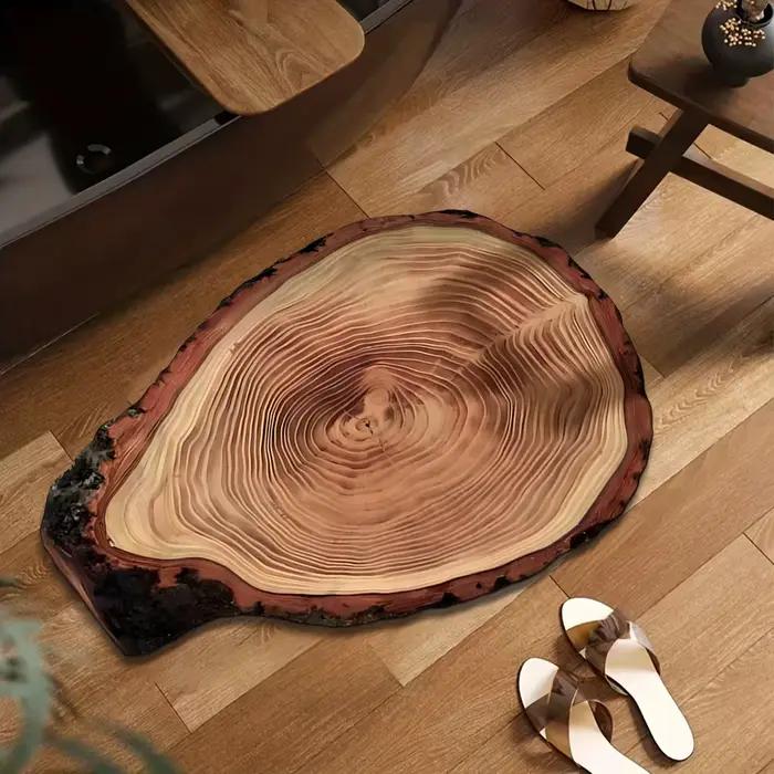 Tapis antidérapant de salle de bain de forme spéciale, boue de diatomée, tapis de pied absorbant l'e