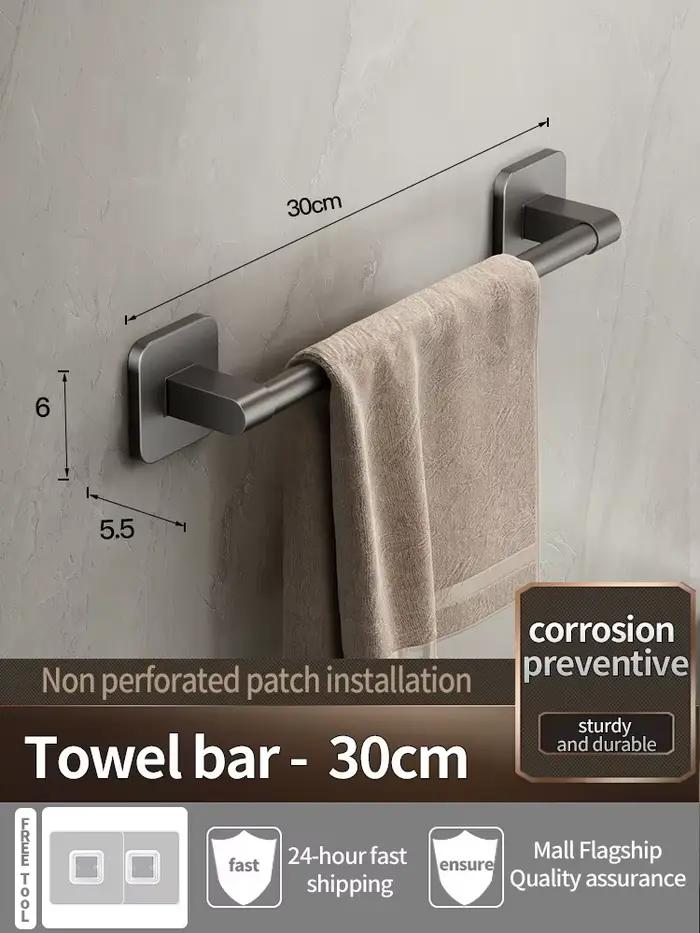 Pas besoin de percer les murs pour l'installation, porte-serviettes/crochet/porte-serviettes/porte-v