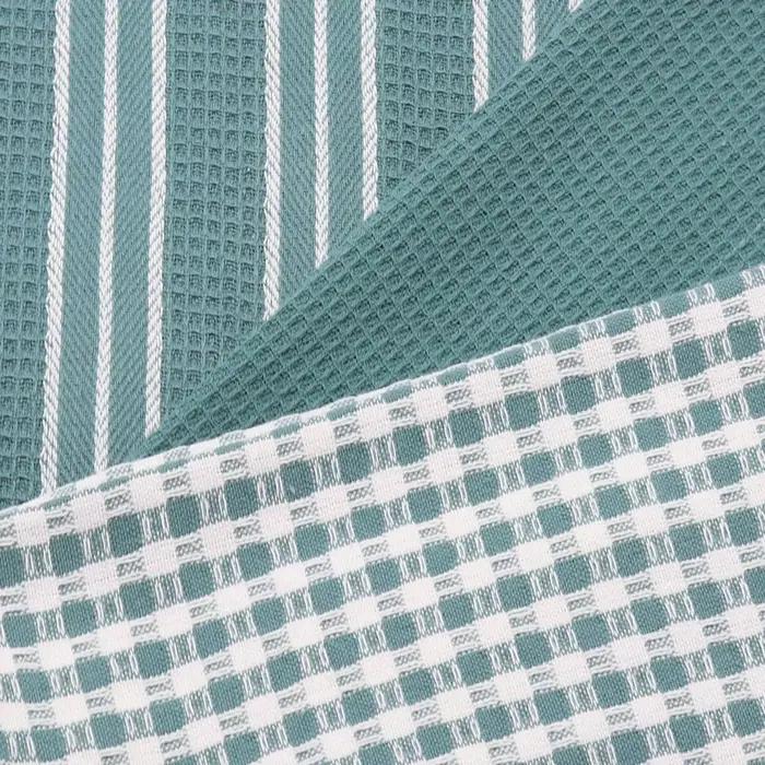Torchons de cuisine en tissage gaufré, 100% coton, ultra doux, absorbants, à séchage rapide, ustensi