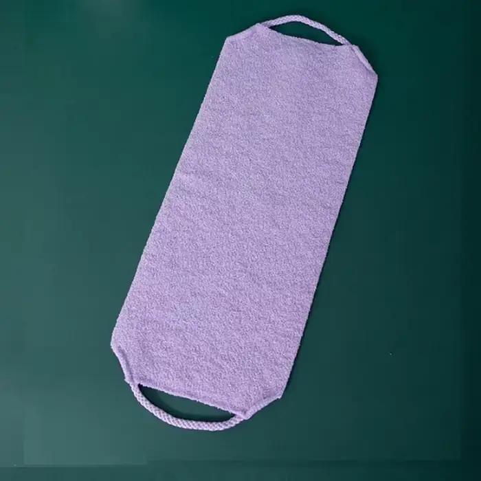 Exfoliant frottant serviette de bain gant de toilette élastique douche corps gommage nettoyage Massa