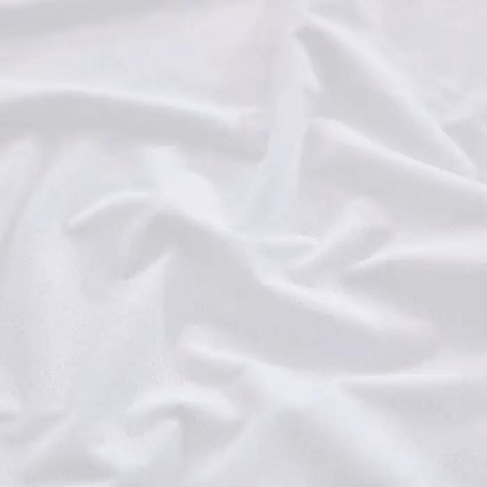 Drap-housse imperméable avec bande élastique, protège-matelas, housse anti-brûlure, simple, double, 