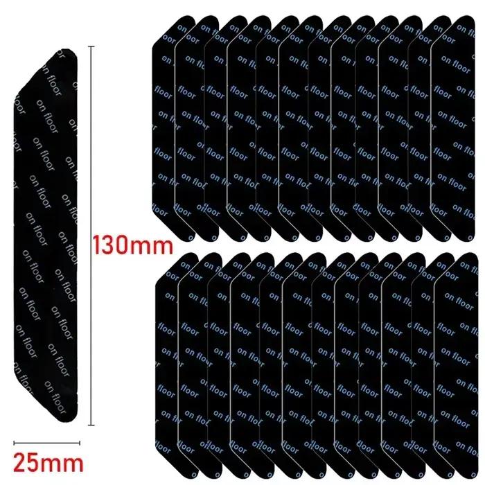 Autocollant antidérapant pour tapis, réutilisable, lavable, Anti-bouclage, autocollants fixes, tapis