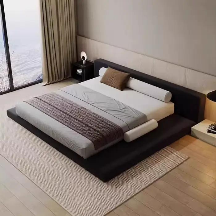 Armoires lit esthétique Unique japonais fantaisie cadre de couchage lit chambre Double Muebles Para 