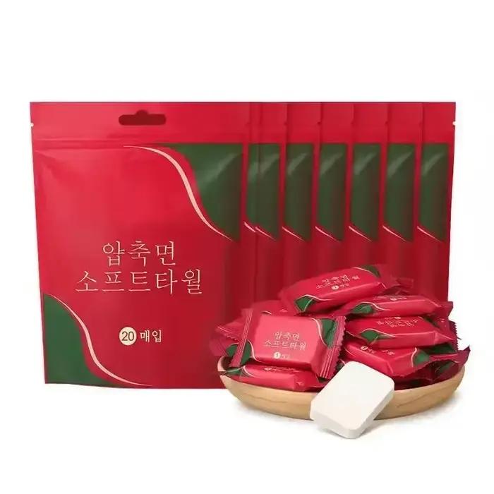 Serviette en microfibre jetable, accessoires de salle de bain pour la maison, Mini lingettes de plag