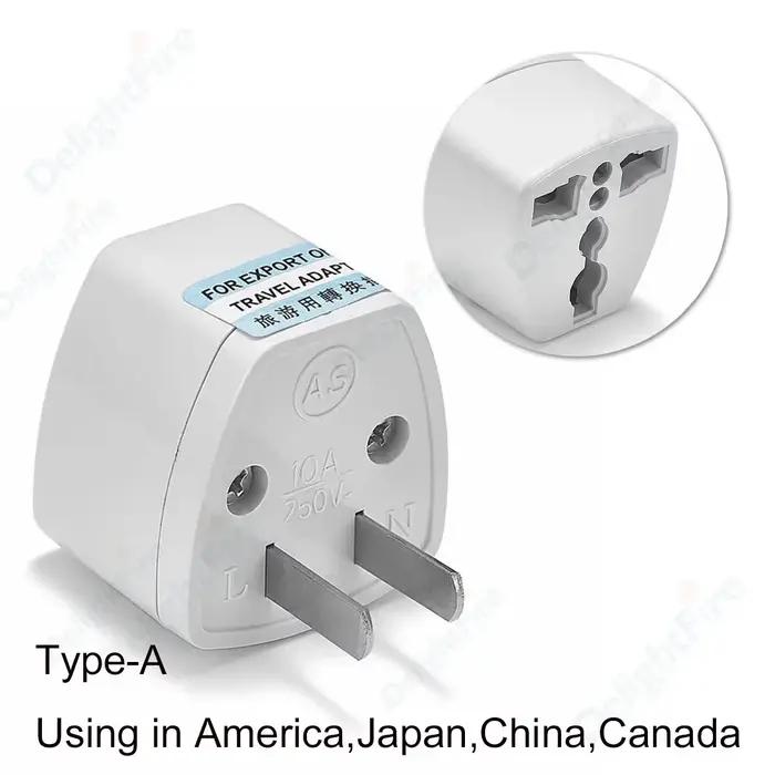 Adaptateur de prise KR multifonction universel AU UK US vers EU prise électrique Type E/F France esp