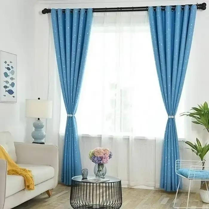 1/2 pièces perle magnétique rideau pince porte-rideau cravate boucle Clips suspendus boule boucle cr