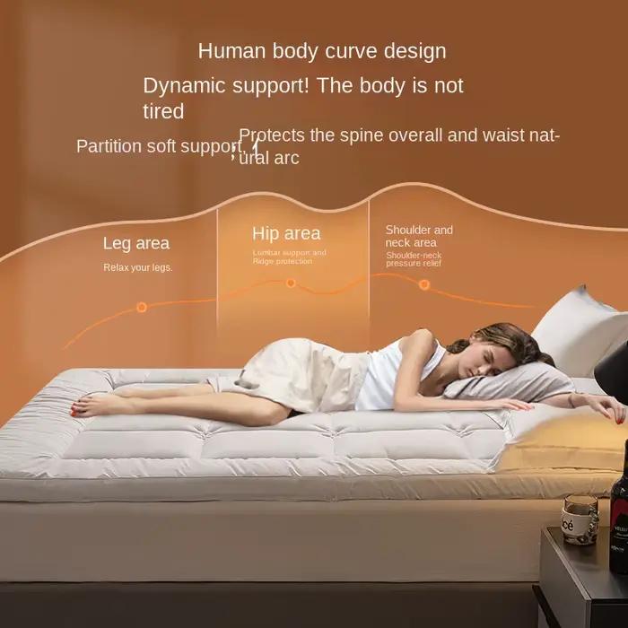 1Pc hôtel Style matelas coussin doux maison chambre Tatami tapis matelas épaissi coussin de couchage