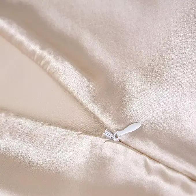 Taie d'oreiller 100% soie de mûrier naturelle, taie d'oreiller de luxe en soie OEKO-TEX 19 Momme, li