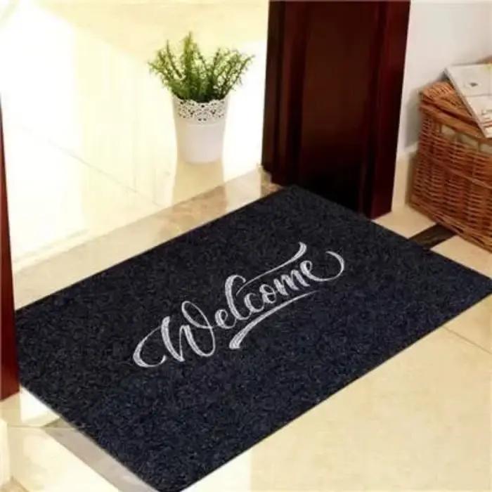 Tapis de sol de bienvenue pour la maison, décoration de salon, antidérapant, facile à nettoyer, pour