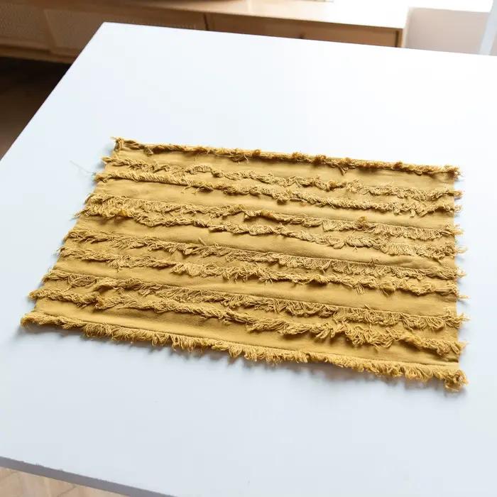 Napperons rétro en coton et lin, 12x18 pouces, tapis de Table Vintage doux saisonniers pour fête, cu