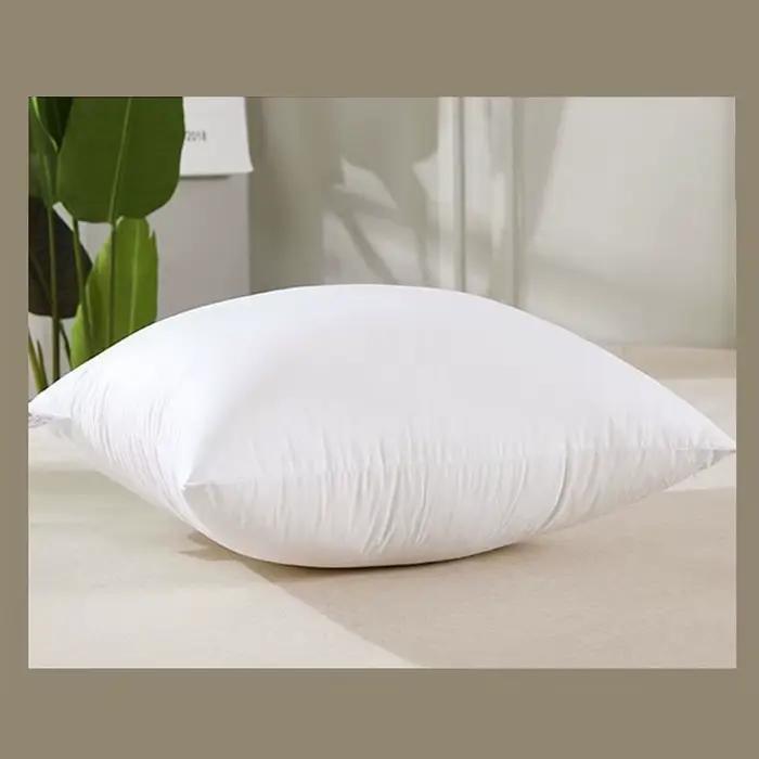 Noyau de coussin carré respirant Simple de taille Multiple, noyau d'oreiller en coton PP haute résil