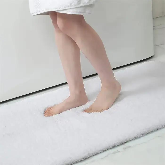 Tapis de salle de bain simples et luxueux, tapis de bain absorbants, tapis de douche, tapis de prote