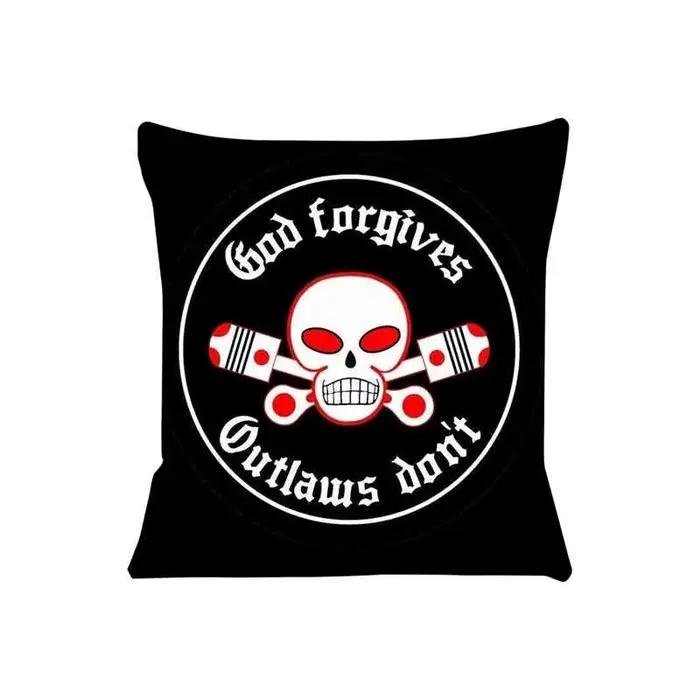 MC Outlaws housse de coussin pour canapé taie d'oreiller housse siège voiture jeter taie d'oreiller 