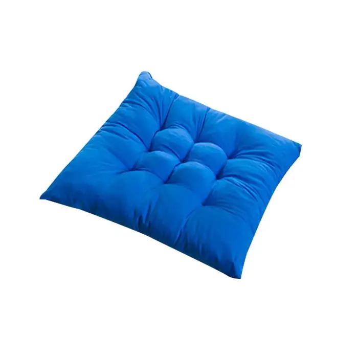 Coussin de chaise 35cm, couleur unie, antidérapant, respirant, couleur vive, oreiller de siège, cous