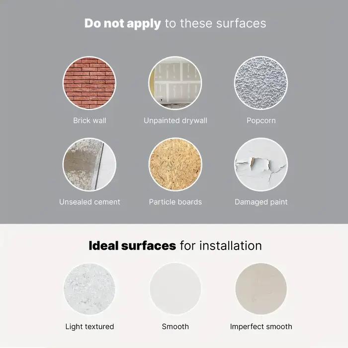 Autocollants de cuisine en cristal effet marbre, 25 pièces, autocollants imperméables à l'huile pour