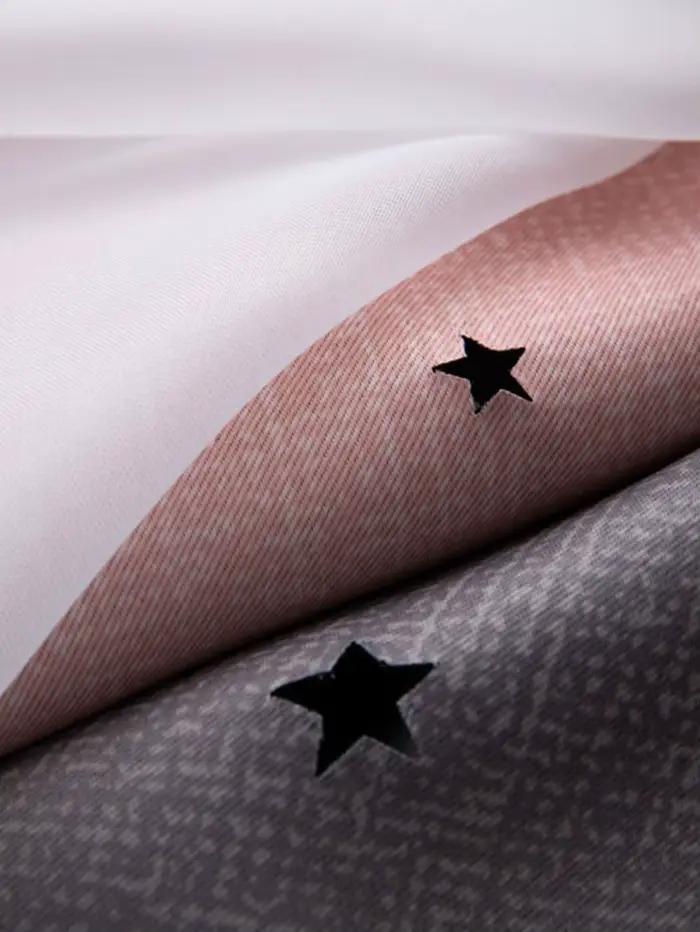 Rideaux occultants pour enfants, pour chambre à coucher, isolation thermique, étoiles scintillantes 