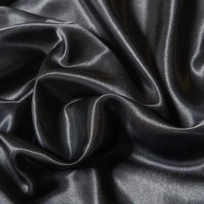 Kuup 100% Polyester 3 pièces surface satinée literie drap-housse et taies d'oreiller ensemble bande 