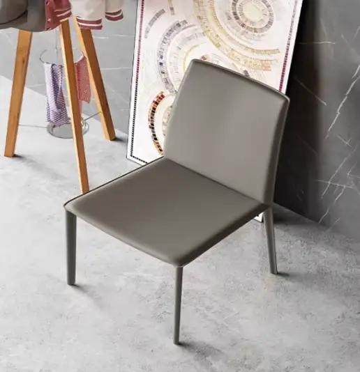 Ensemble de 2 Chaises de salle à manger modernes, minimalistes, tendance, style nordique, Chaises de