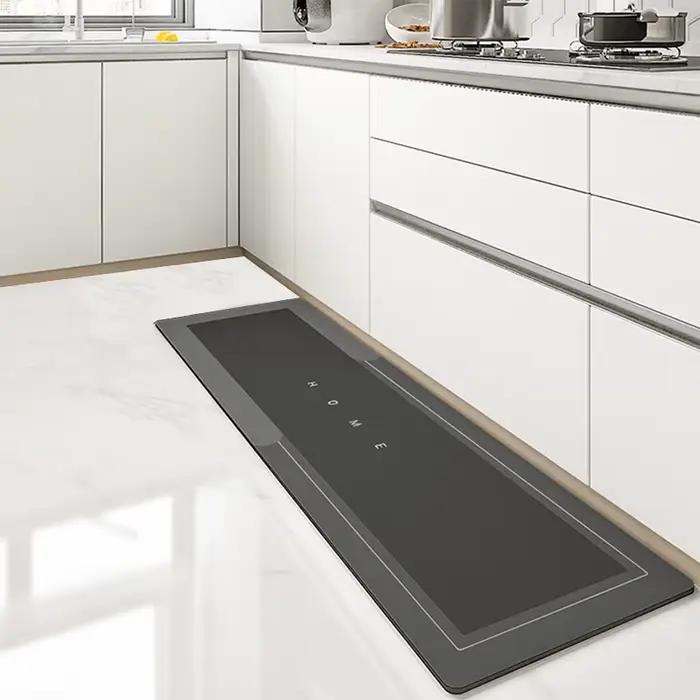 Tapis de sol de cuisine, chambre à coucher, salon, Long et doux, décor de couloir, paillasson d'entr