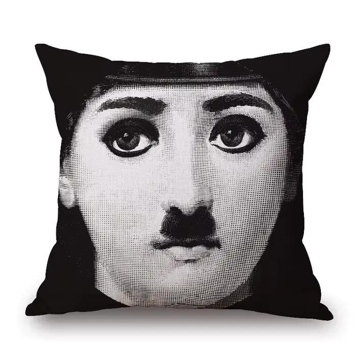 Taie d'oreiller de personnalité pour fille, housse de coussin lombaire pour siège de voiture, décora