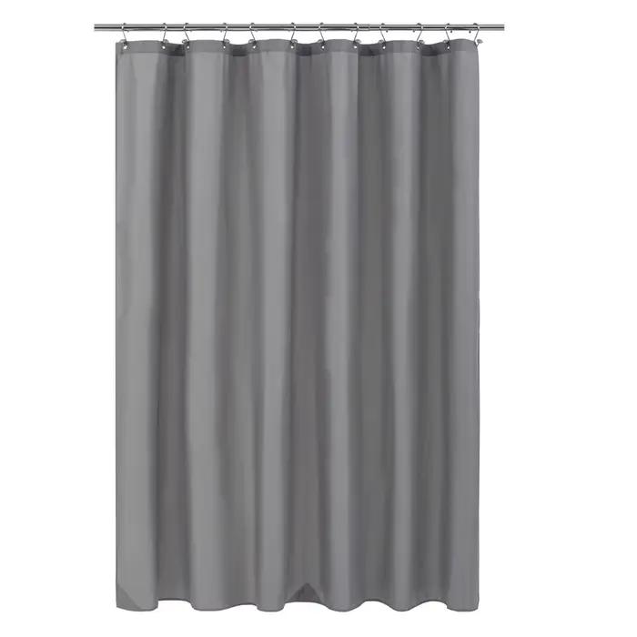 Rideau de douche en Polyester solide, 180x180cm, imperméable, pour salle de bain, fenêtre, porte, cl