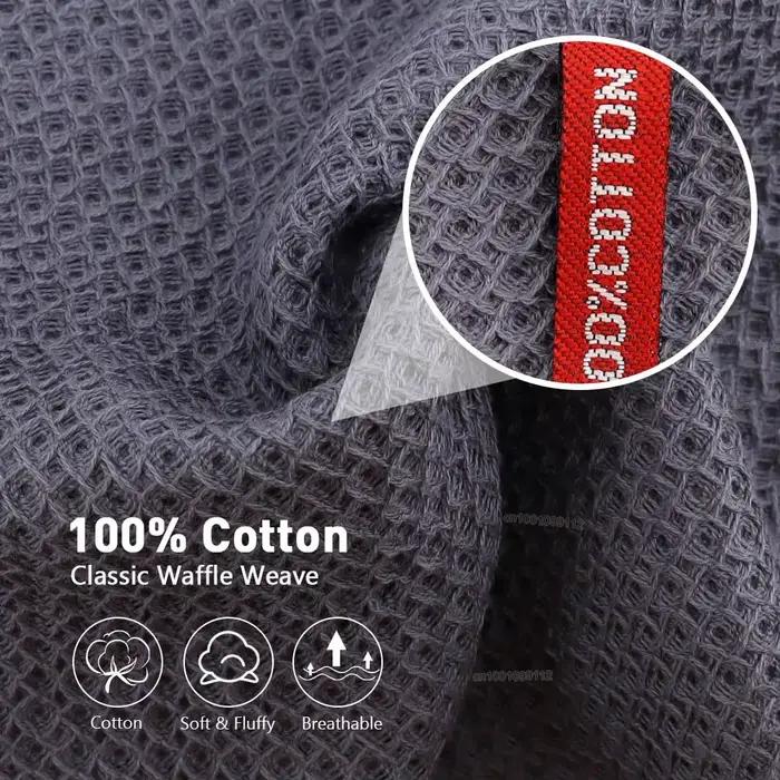 Serviette de cuisine en coton, 4 pièces, chiffon de nettoyage magique Ultra doux, chiffons de nettoy