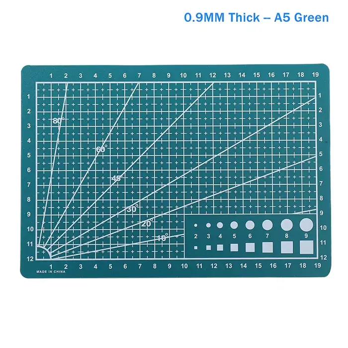 Tapis de découpe A4 A5, tapis de couture, tampon artisanal simple face, planche à découper pour la c