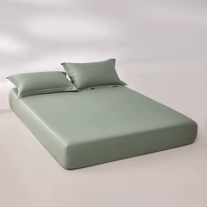 Drap-housse 100% coton égyptien, 800 fils, avec élastiques, ajustable, antidérapant, 140/160/200cm