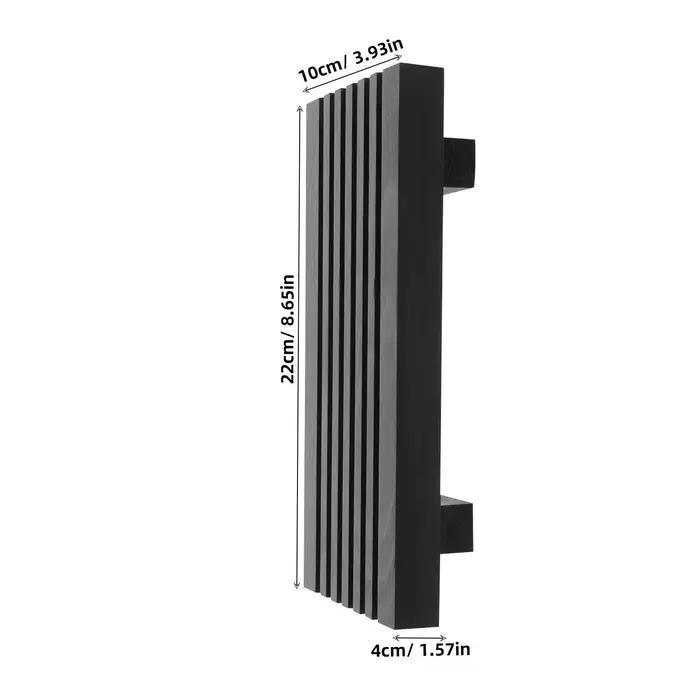 Plateau de salle de bain en bois, organisateur de comptoir 8,66x3,94 po, support de vanité rustique,