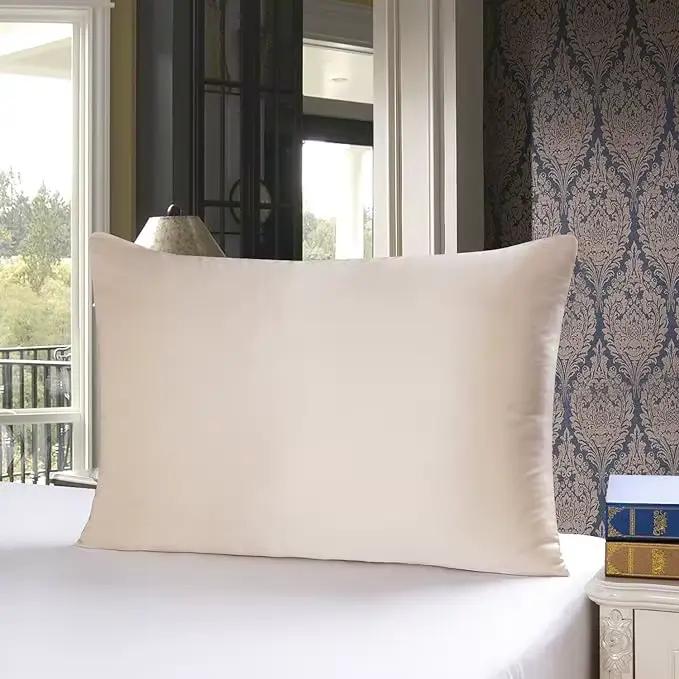 Taie d'oreiller 100% soie de mûrier naturelle, taie d'oreiller de luxe en soie OEKO-TEX 19 Momme, li
