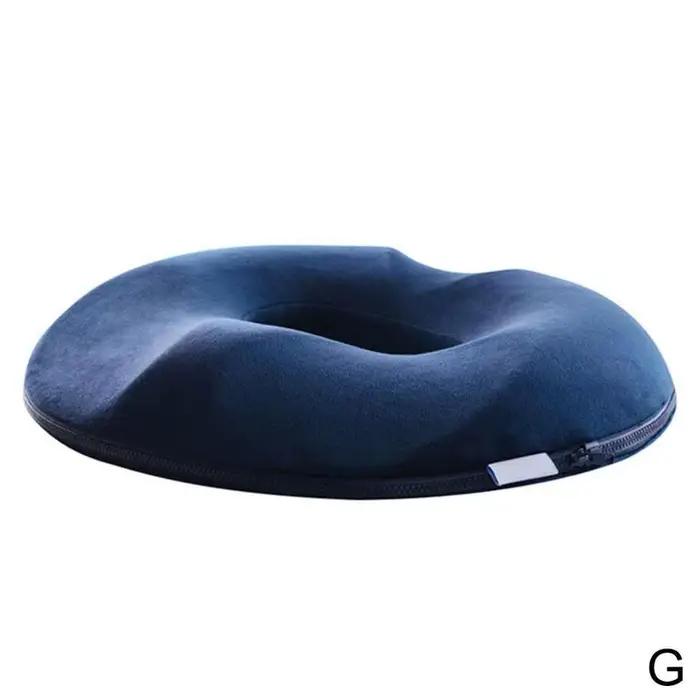 Coussin de siège en forme de beignet, coussin de siège pour hémorroïdes, coccyx, siège médical ortho