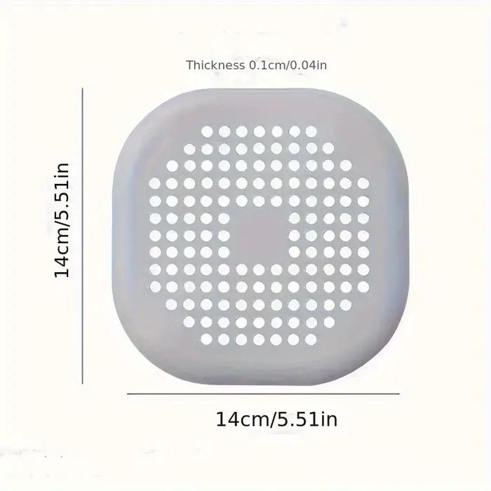 Autocollant de drain carré en silicone