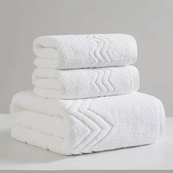 Serviettes de bain en coton égyptien pour hommes et femmes