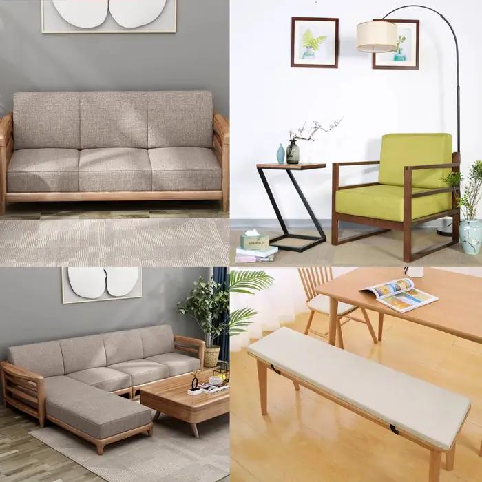 Coussin de banc personnalisé pour chaise