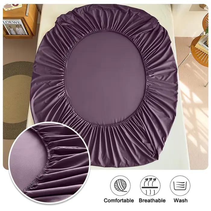 Drap-housse rafraîchissant d'été en tissu respirant avec bande élastique