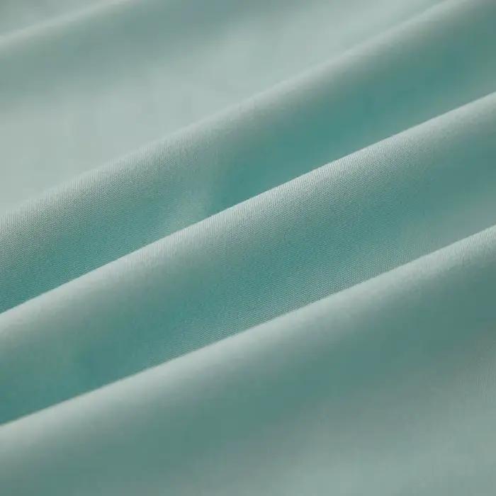 Drap-housse en coton de couleur unie avec bande élastique