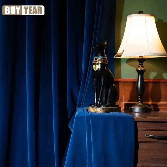 Rideaux européens occultants simples et modernes pour salon