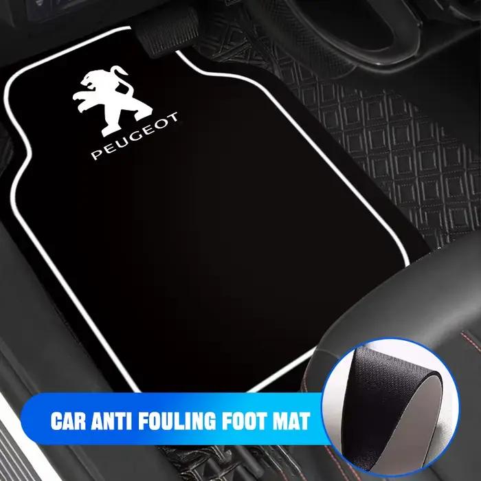 Tapis de sol de voiture avant et arrière, couverture de tapis automobile, pour Peugeot 107 206 307 308 3008 207 208 407 508, accessoires automobiles