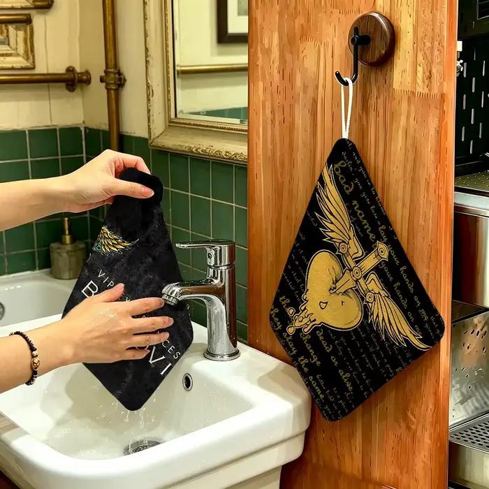 Serviette de toilette en polyester et coton B-BonS J-Jovi