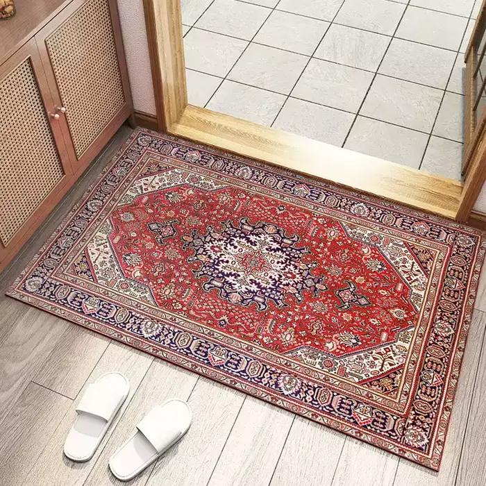 Tapis de bienvenue de style vintage européen pour le salon
