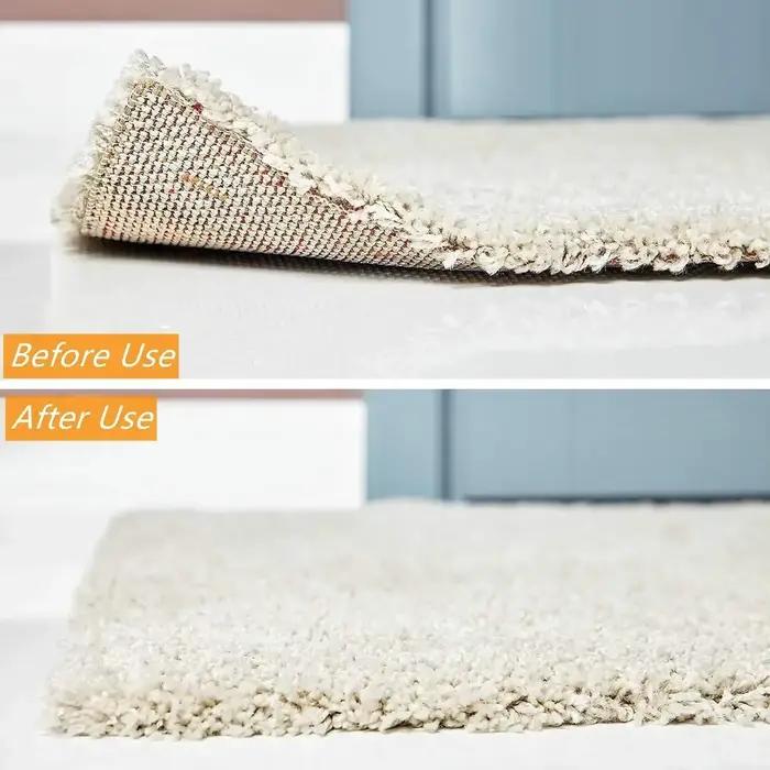 Autocollant antidérapant pour tapis, réutilisable, lavable, Anti-bouclage, autocollants fixes, tapis de sol, bande de poignée, coussin d'angle, 96/8 pièces