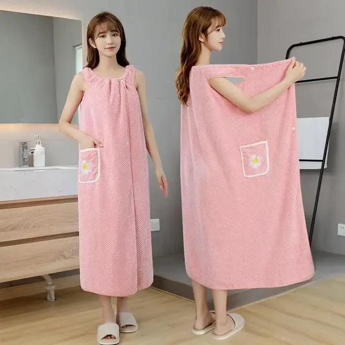 Serviette de bain pour femmes