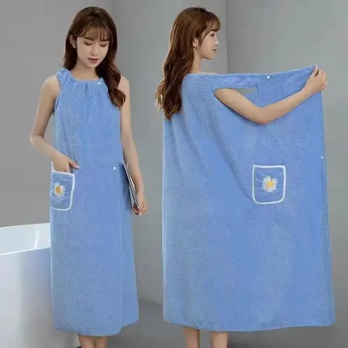 Serviette de bain pour femmes