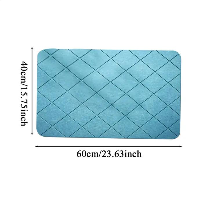 Tapis de bain antidérapant en pierre de Diatomite