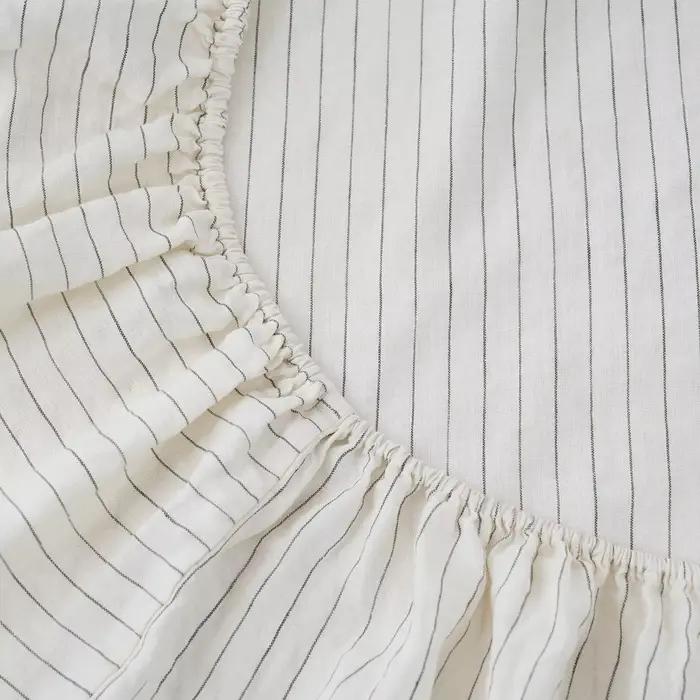 Drap-housse 100% lin (1 pièce)