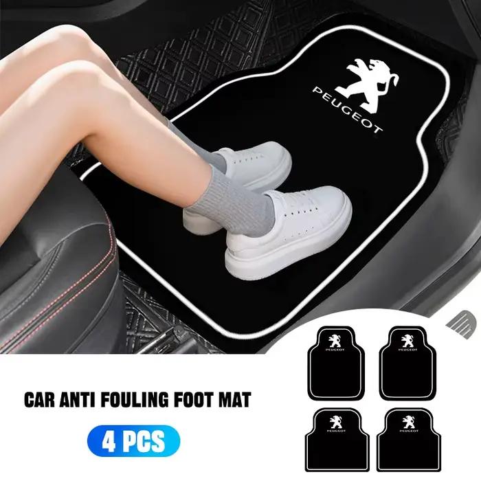 Tapis de sol de voiture avant et arrière, couverture de tapis automobile, pour Peugeot 107 206 307 308 3008 207 208 407 508, accessoires automobiles