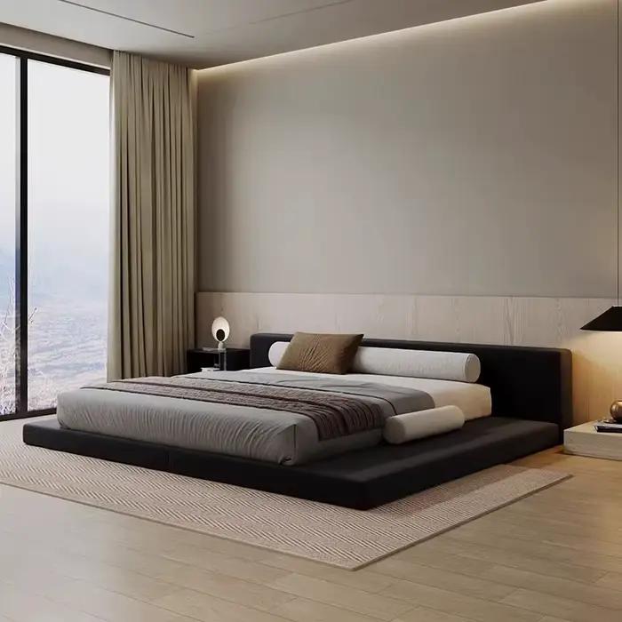 Armoires lit esthétique Unique japonais fantaisie cadre de couchage lit chambre Double Muebles Para dortoir maison accessoires