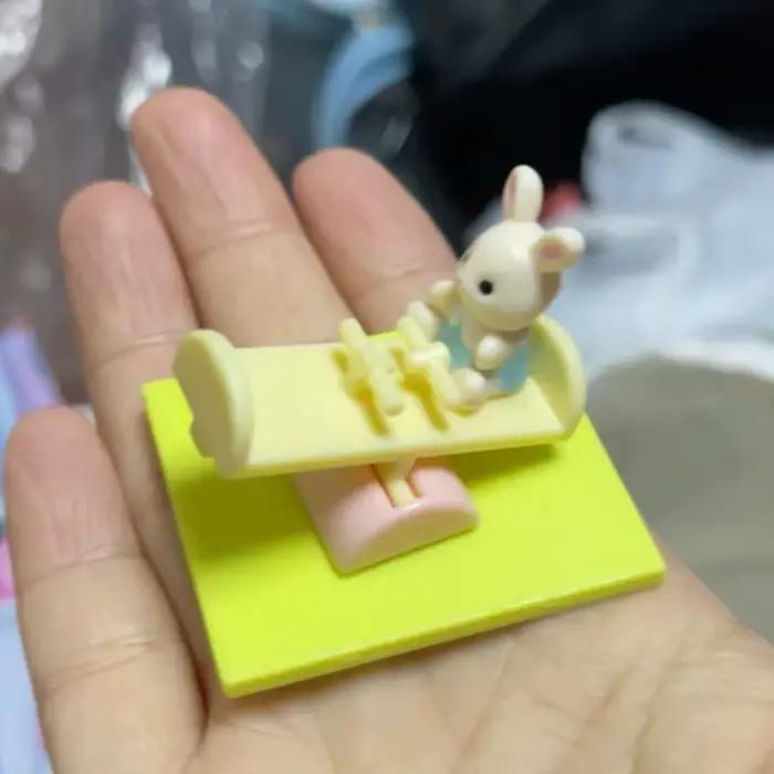 Anime Sylvanian familles Capsule jouets modèle à collectionner Ternurines filles figurines maison de poupée meubles mignon créatures cadeau jouet