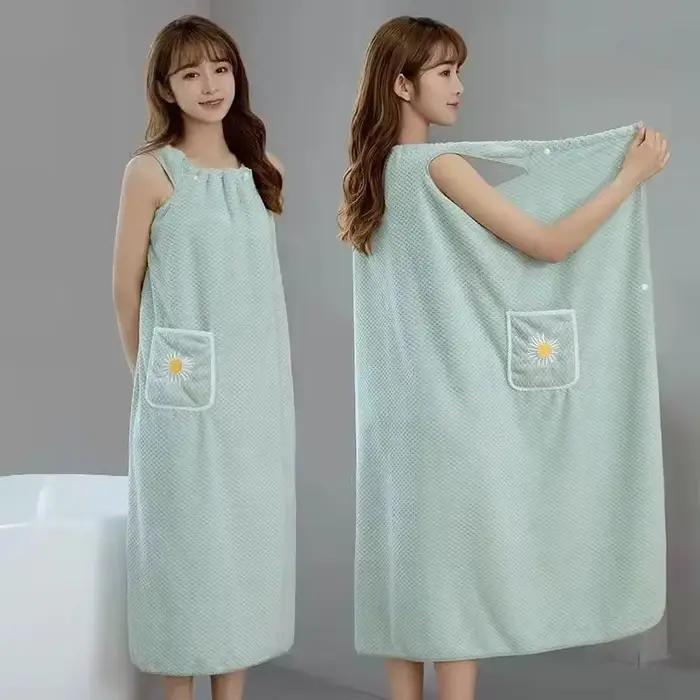 Serviette de bain pour femmes
