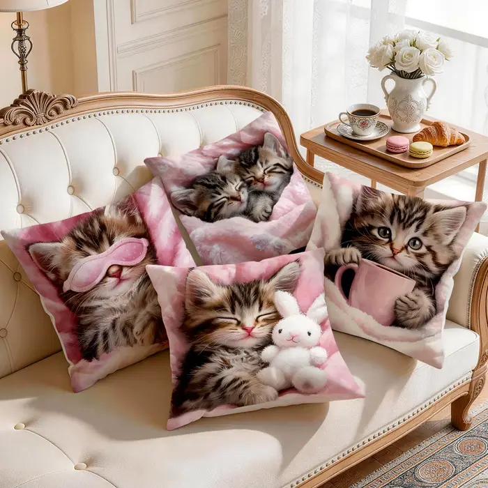 Housse de coussin en Polyester